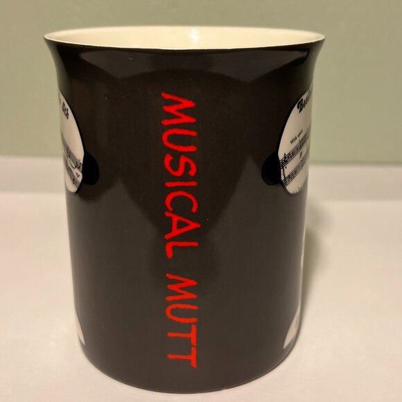 Peanut’s SNOOPY Musical Mutt Beethoven’s 5th Sheet Music Mug ~ Charles M. Schulz - Picture 4 of 8